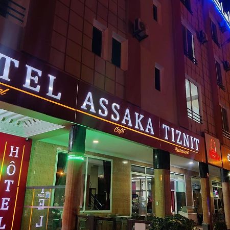 Hotel Cafe Restaurant Assaka Tiznit Bagian luar foto