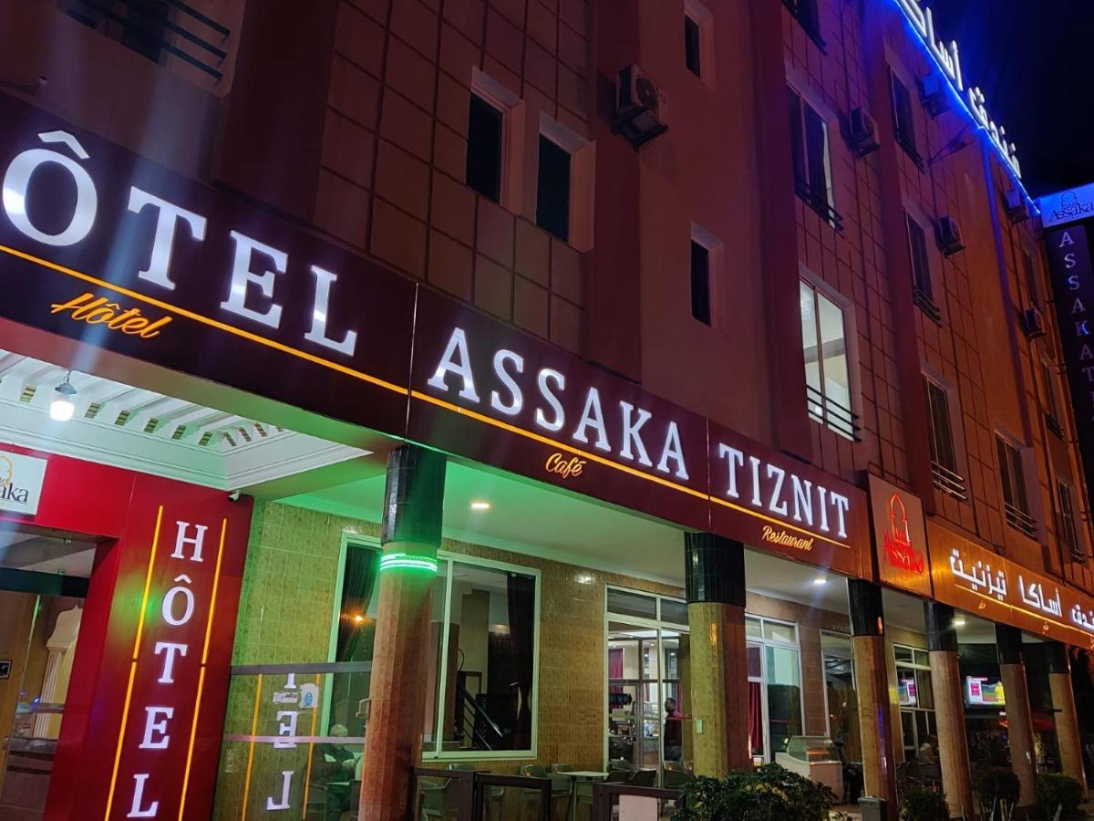 Hotel Cafe Restaurant Assaka Tiznit Bagian luar foto