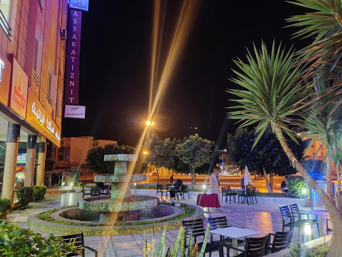Hotel Cafe Restaurant Assaka Tiznit Bagian luar foto