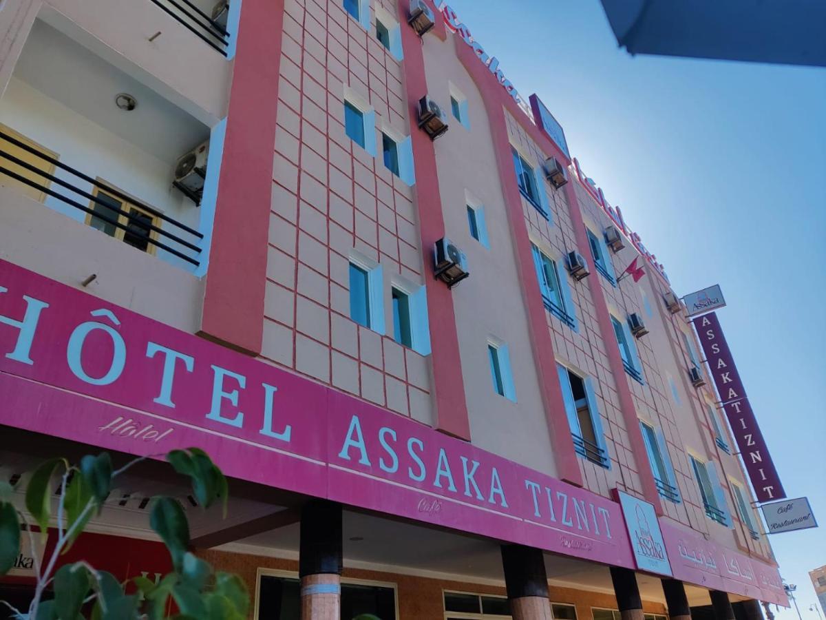 Hotel Cafe Restaurant Assaka Tiznit Bagian luar foto